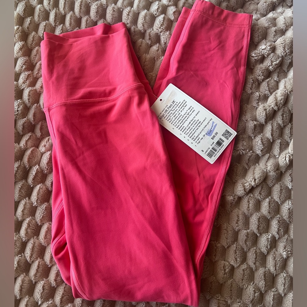 Lululemon Align High-Rise Pant 28" Pale Raspberry - Picture 10 of 10